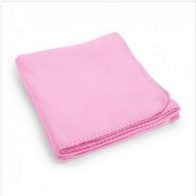 Blank Promo Blanket - Pink (Overseas), 50" W X 60" L