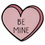 Blank Be Mine Candy Heart Pin, 3/4" H x 1/2" W, Price/piece