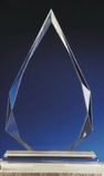 Custom Optical Crystal Pinnacle Award (11