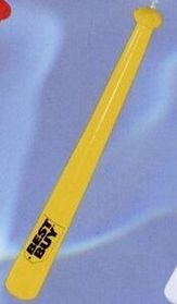 Custom Inflatable Baseball Bat - Yellow / 28"