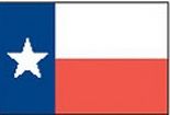 Blank 3'x5' Texas State Nylon Outdoor Flag - Style B
