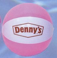 Custom Inflatable 2 Tone Beachball / 9" - Pink/ White