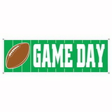 Custom Game Day Sign Banner, 5' W x 21