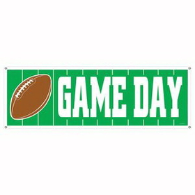 Custom Game Day Sign Banner, 5' W x 21" L