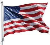 Custom Endura Nylon U.S. Outdoor Flag (4'x6')