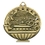 Custom 2" Academic Performance Medal Science Fair In Gold, Price/piece