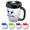 Custom Clear Acryline Mug, 5" Diameter x 5 3/8" H, Price/piece