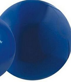 Custom 16" Inflatable Solid Blue Beach Ball