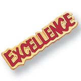 Blank Etched Enameled School Pin (Excellence)
