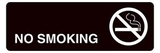 Custom No Smoking Acrylic Facility Signs