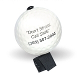 Custom Golf Ball Yo-Yo Stress Reliever Squeeze Toy