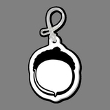 Custom Acorn (Outline) Bag Tag