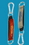 Custom Wrist Strap Key Holder W/ Carabiner Clip (4 Color Process), 7/8" W X 7 1/8" L, Price/piece