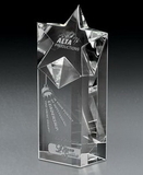 Custom Nebula Rising Crystal Award (4
