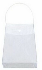 Clear Dainty Hand Bag (6-3/4"x2"x9")