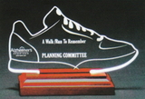 Custom 386-AP0SHOE6RBZ  - Tennis Open Award-Clear Acrylic