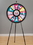 Custom 31" 12 to 24 Slot Floor Stand Prize Wheel, Price/piece