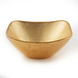 Custom Atlas Square Gold Glass Bowl (5