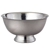Custom Elegance Stainless Steel Collection Hammered Revere Bowl (10