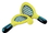 Custom 25" Inflatable Tennis Racket & 5" Inflatable Vinyl Ball, Price/piece