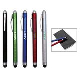 Custom Duet flip stylus pen, with digital full color process, 5