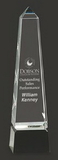Custom Acknowledgement M Optic Crystal Tower Award M, 10