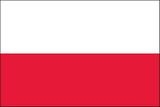 Custom Poland w/ No Eagle UN Nylon Outdoor Flags of the World (12