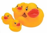 Custom Rubber Duck 4 Piece Big Family