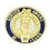 Blank Service Award Lapel Pin (20 Years of Service w/Swarovski Crystal), 3/4" Diameter, Price/piece