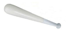 Custom 28" Solid White Inflatable Baseball Bat