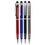 Custom Oceanside Ballpoint Twist Stylus Pen (Black), 5 1/2" H X 3/8" Diameter, Price/piece