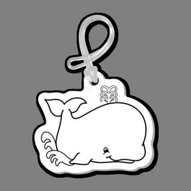 Custom Whale (Spout) Bag Tag
