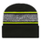 Custom Variegated Striped Knit Cap with Cuff, Price/piece