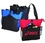 Custom All Purpose Poly Zipper Tote Bag w/ Buckle Front & Side Mesh Pocket, Price/piece