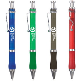 Custom Squiggle-DLX2 Frosty Retractable Ballpoint Pen