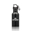 Custom Wide Mouth Bottle with Carabiner - 16oz Black, 2.75" W x 8.5" H, Price/piece