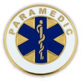 Blank Paramedic Lapel Pin, 1