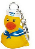Custom Rubber Mariner Duck Key Chain