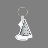 Custom Key Ring & Punch Tag - Party Hat