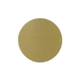 Custom Satin Brass Disc For Engraving (1 1/2")