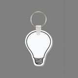 Key Ring & Punch Tag - Fat Light Bulb
