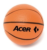 Custom Basketball Squeeze Ball (2 1/2