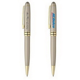 Custom The Satin Nickel Milano Blanc Pen, Ballpoint Pen, 5.375
