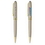 Custom The Satin Nickel Milano Blanc Pen, Ballpoint Pen, 5.375" L, Price/piece