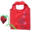 Custom Strawberry Folding Shopping Tote Bag, 22 4/5" L x 15" W, Price/piece