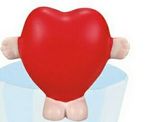 Custom Valentine Heart Figure Stress Reliever