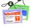 Custom Non-Woven Small Economy 4"x3" Neck wallet w/ adjustable cord, Price/piece
