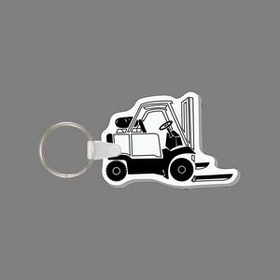 Custom Key Ring & Punch Tag - Forklift