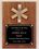 Custom Emergency  Award Plaque w/ Antique Bronze Finish Casting, Price/piece