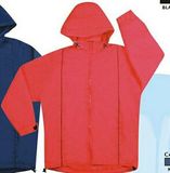 Custom Nylon Jacket w/ Nylon Lining and Concealed Hood